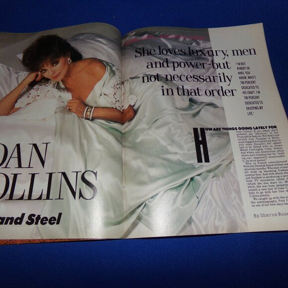 Vintage US Magazine - Joan Collins - September 9 1985 - Vol 3 No - Kevin Costner - Picture 5 of 6